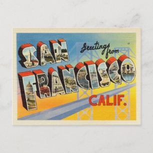 Carte postale San Francisco California