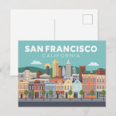 Carte Postale San francisco california (Devant / Derrière)