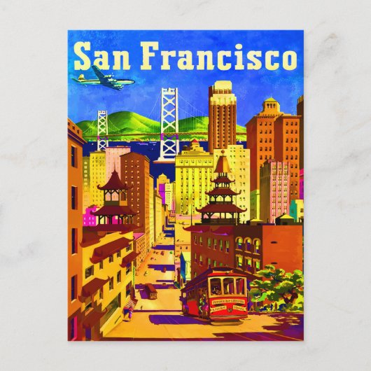 Carte postale San Francisco California (Devant)