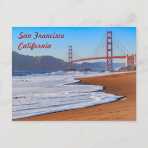 Carte Postale San Francisco California Golden Gate Bridge