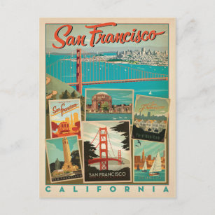 Carte Postale San Francisco, Californie