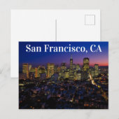 Carte Postale San Francisco Californie (Devant / Derrière)