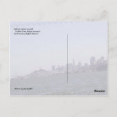 Carte Postale San Francisco, Californie (Dos)