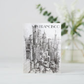 Carte Postale San Francisco Californie (Debout devant)