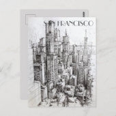 Carte Postale San Francisco Californie (Devant / Derrière)