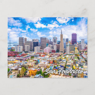 Carte Postale San Francisco, Californie, États-Unis