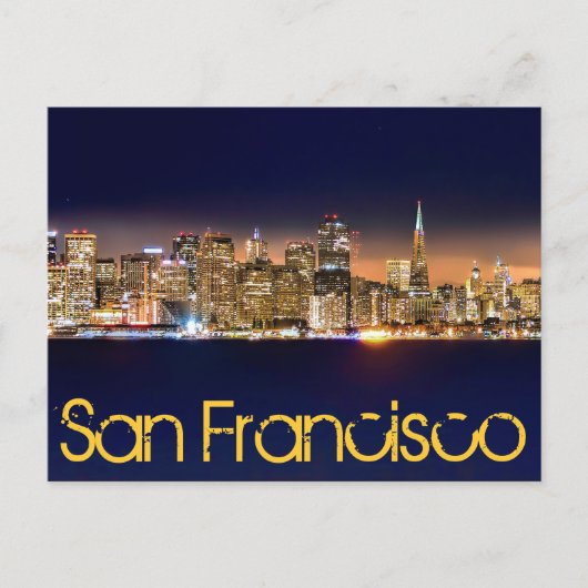 Carte Postale San Francisco, Californie, États-Unis (Devant)