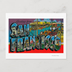 Carte Postale San Francisco, CalifornieGrandes SCÈNES