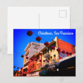 Carte postale San Francisco Chinatown #4 (Devant / Derrière)