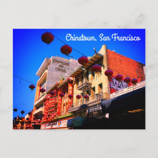 Carte postale San Francisco Chinatown #4 (Devant)