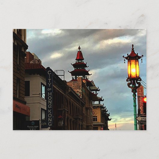 Carte postale San Francisco Chinatown #6-2 (Devant)