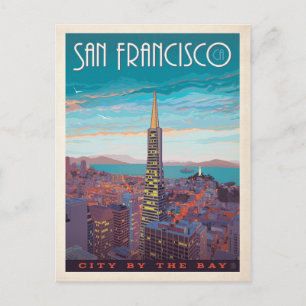 Carte Postale San Francisco City by the Bay