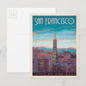 Carte Postale San Francisco | City by the Bay (Devant / Derrière)