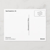 Carte Postale San Francisco Collage (Dos)