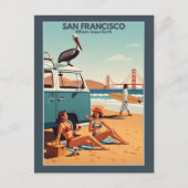 Carte Postale San Francisco drôle (Devant)