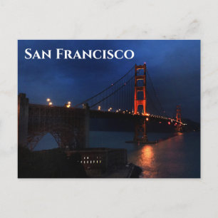 Carte postale San Francisco Golden Gate Bridge #6-