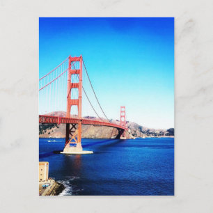 Carte Postale San Francisco golden gate bridge la Californie