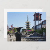 Carte postale San Francisco Japantown #1 (Devant / Derrière)