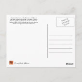 Carte Postale San Francisco la Californie (Dos)