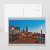 Carte Postale San Francisco la ville (Devant / Derrière)