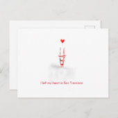 Carte Postale San Francisco Love (Devant / Derrière)