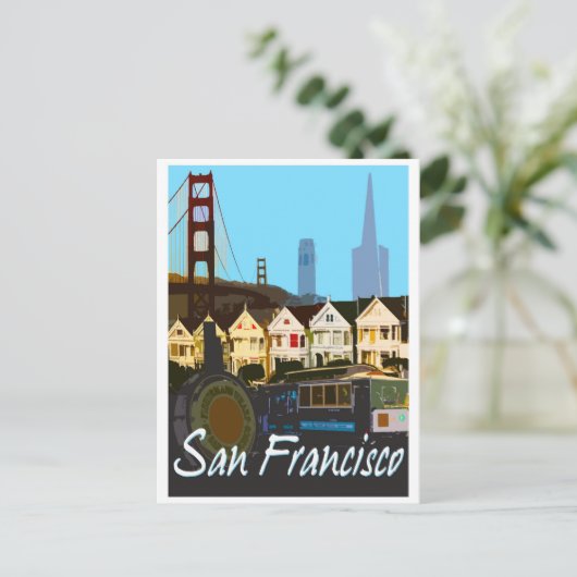 Carte postale San Francisco Montage (Debout devant)