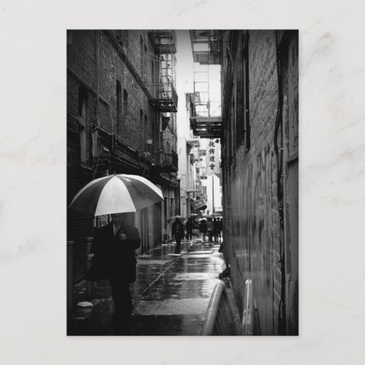 Carte postale San Francisco Noir (Devant)