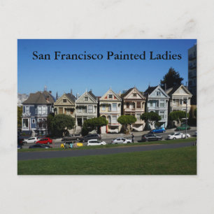 Carte postale San Francisco Painted Ladies #4-1
