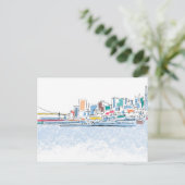 Carte Postale San Francisco panoramique, Californie (Debout devant)