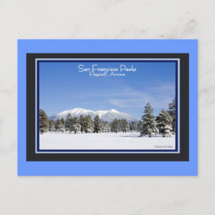 Carte Postale San Francisco Peaks Flagstaff Arizona En Neige