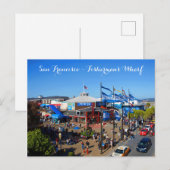 Carte postale San Francisco Pier 39 #12-2 (Devant / Derrière)