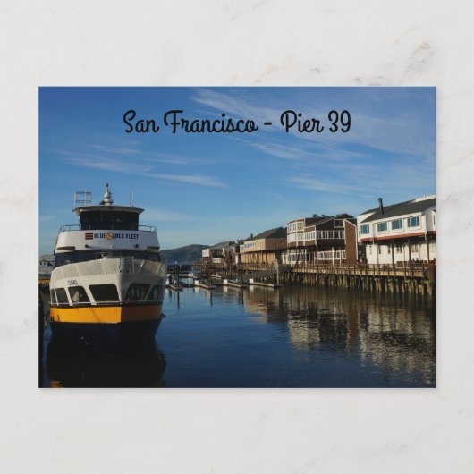 Carte postale San Francisco Pier 39 #6 (Devant)