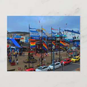Carte postale San Francisco Pier 39 Pride #1-3