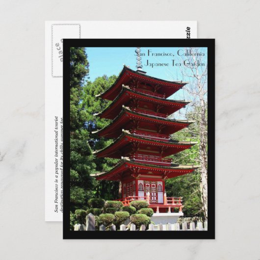 Carte Postale San Francisco Postcard (Devant / Derrière)