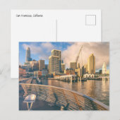 Carte Postale San Francisco Skyline (Devant / Derrière)