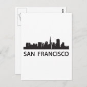 Carte Postale San Francisco Skyline (Devant / Derrière)