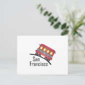 Carte Postale san francisco trolley (Debout devant)