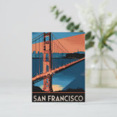 Carte Postale San Francisco USA vintage (Debout devant)