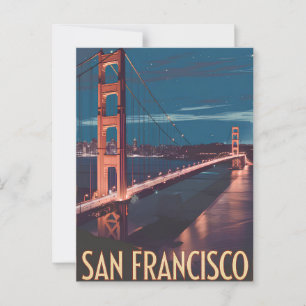 Carte Postale San Francisco USA vintage