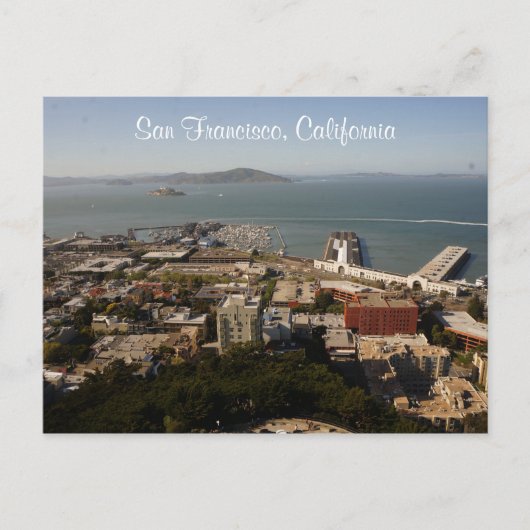 Carte postale San Francisco View #1 (Devant)