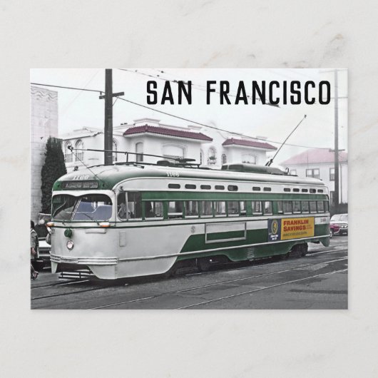 Carte postale San Francisco vintage (Devant)