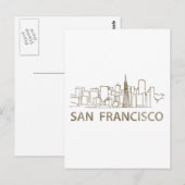 Carte Postale San Francisco vintage (Devant / Derrière)