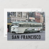 Carte postale San Francisco vintage (Devant / Derrière)