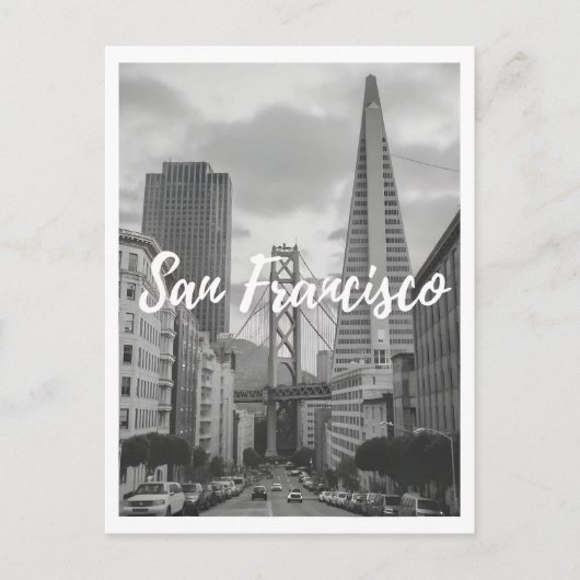 Carte Postale San Francisco Voyage Vintage  (Devant)