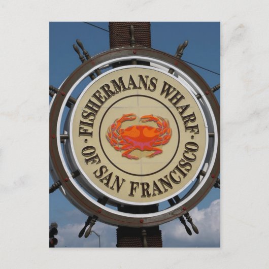 Carte Postale San Francisco Warf (Devant)