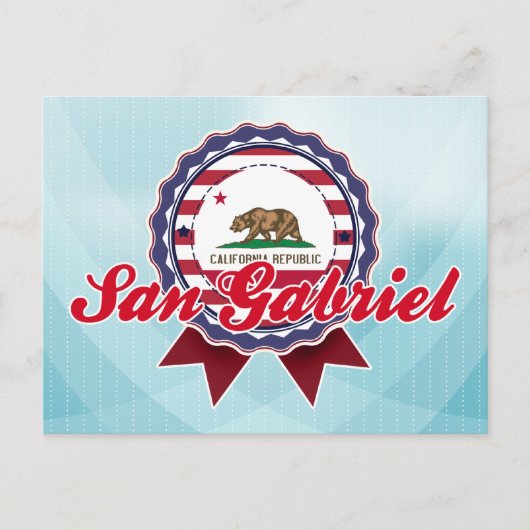Carte Postale San Gabriel, CA (Devant)