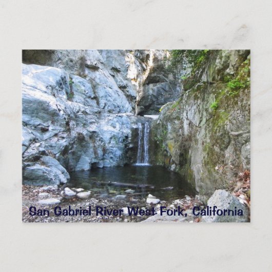 Carte postale San Gabriel River West Fork ! (Devant)