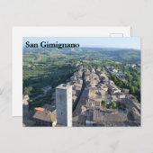 Carte postale San Gimignano (Devant / Derrière)