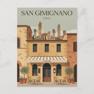 Carte Postale San Gimignano Italie