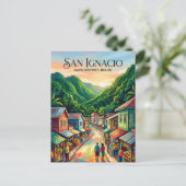 Carte Postale San Ignacio Town Belize (Debout devant)